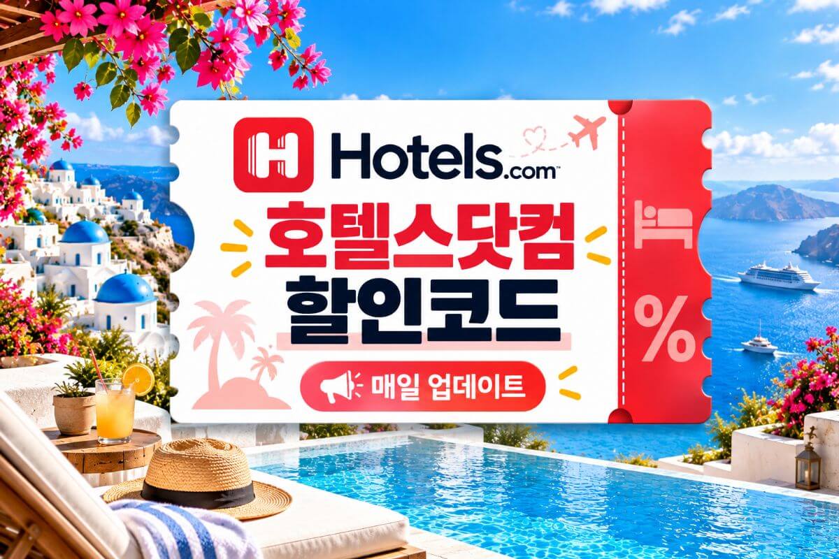 호텔스닷컴 할인코드 및 쿠폰 안내